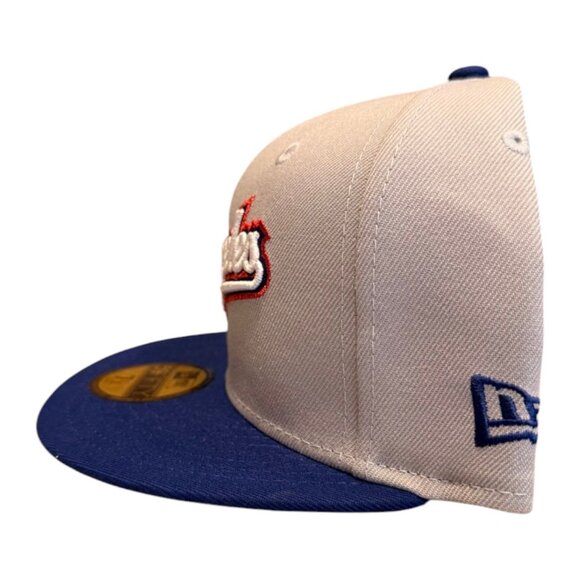 New Era Los Angeles Dodgers 59FIFTY Fitted Hat 2024 World Series Patch 7 1/2 - Picture 6 of 9